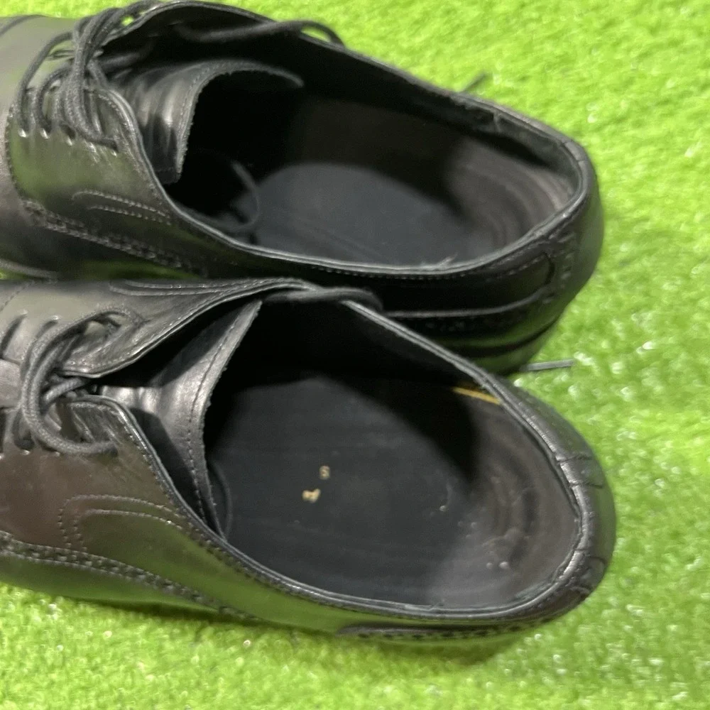 Cole Haan Grand OS Black Leather Dress Shoes 11 M Jefferson Grand Cap Toe Oxford